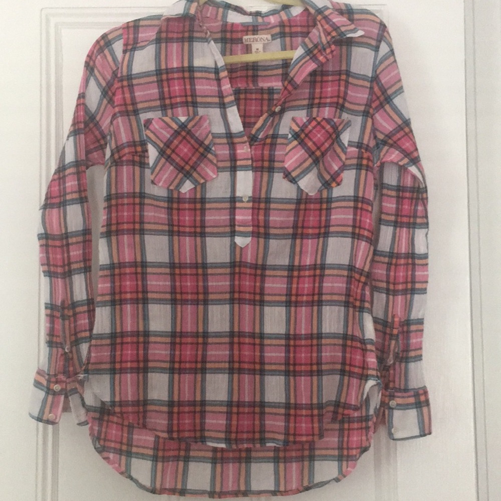 Merona plaid shirt